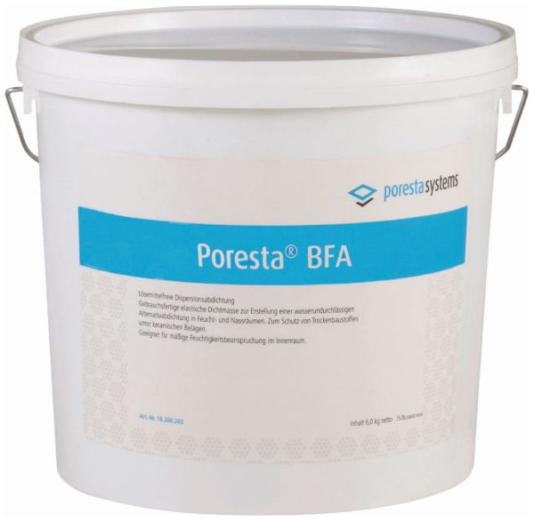 Poresta® Duschsystem Abdichtmaterial BF Abdichtung Eimer 6kg 18.200.203 - Bild 1