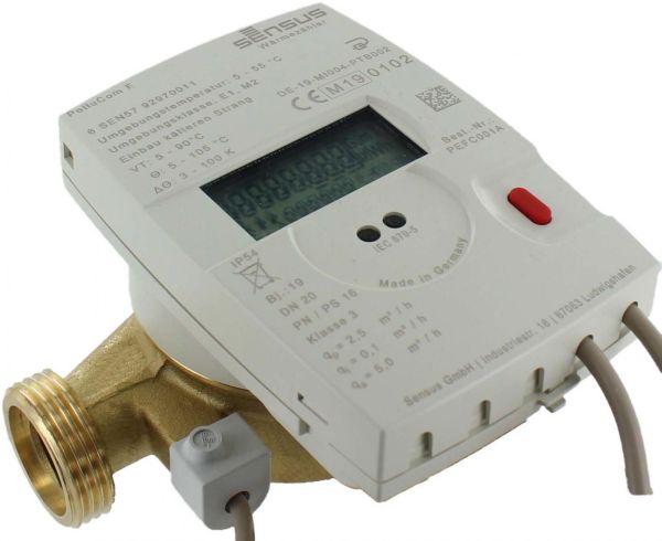 Sensus Wärmezähler PolluCom F Qp 2,5 B Kompakt - AG 1'' - BL 130 mm inkl. Konformitätsentgelt - Bild 1