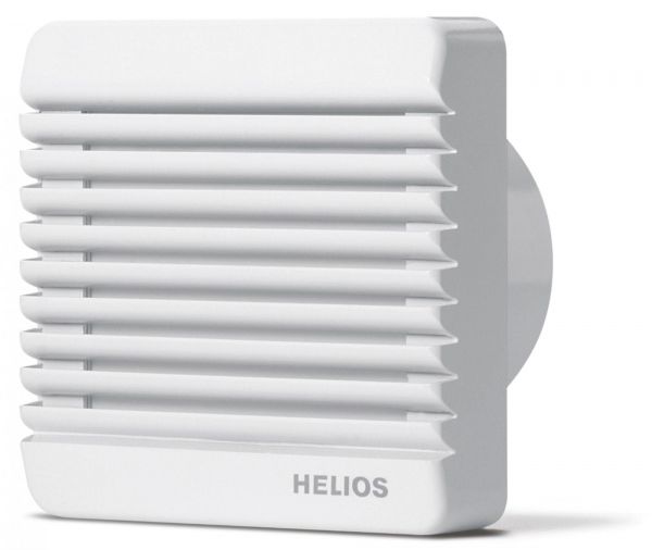 Helios Minilüfter HR 90 KEZ elektr.Verschlußklappe strahlwassergeschützt IP45 Nachl.2-8min Nr. 335 - Bild 1