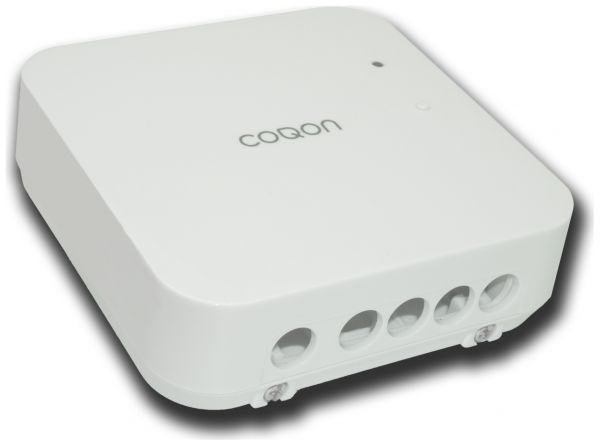 COQON Energiemonitor Z-Wave 230V Aufputz weiß inklusive 4 Stromzangen EMHTZ001 - Bild 1