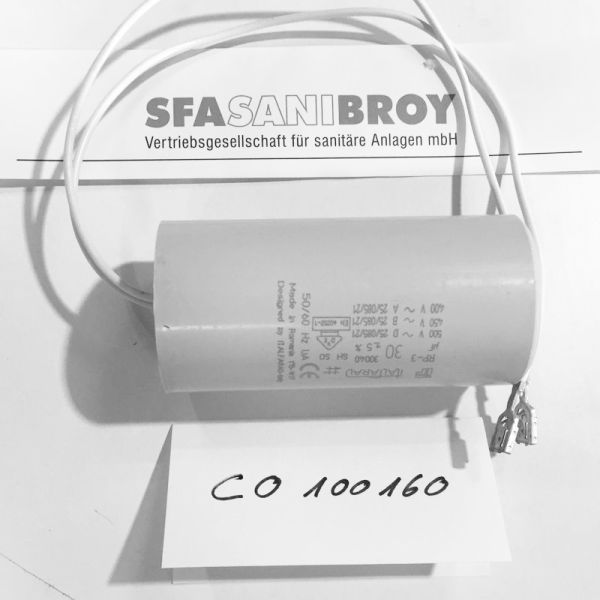 SFA Kondensator 30 µf CO100160, Ersatzteil für Sanicom 2 - Bild 1