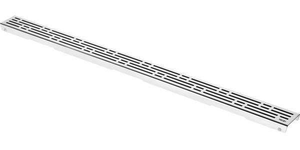 TECEdrainline Designrost basic//linas 1000 mm aus Edelstahl poliert 601010