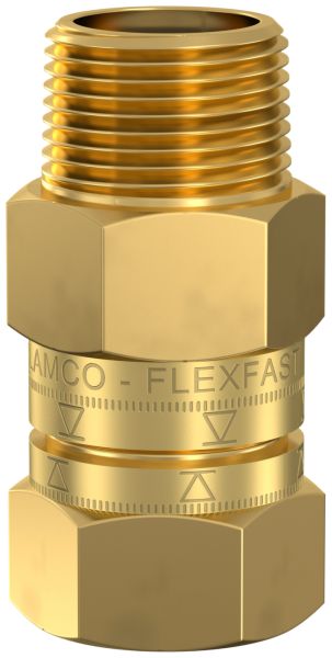 Flamco Flexfast Schnellkupplung 3/4'' i/a 27920 ohne Entlerrung für Gefässe bis 25 Liter - Bild 1