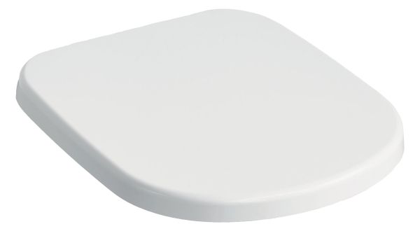 Ideal Standard WC-Sitz Eurovit Plus eckig Softclose weiß mit Absenkautomatik T679301 - Bild 1