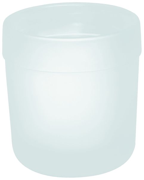 HEWI Serie 477 Glasbecher flachbodig matt weiß 477.04.02005 - Bild 1