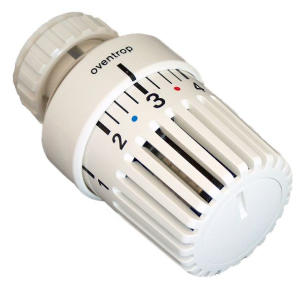 Oventrop Thermostat Uni LD weiß 7-28 Grad Klemmverbindung mit Nullstellung 1011475 - Bild 1