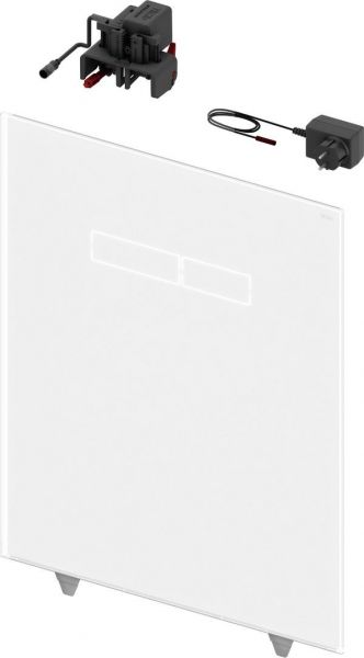 TECElux Betätigungsglasplatte sen-Touch schwarz 9650003 - Bild 1