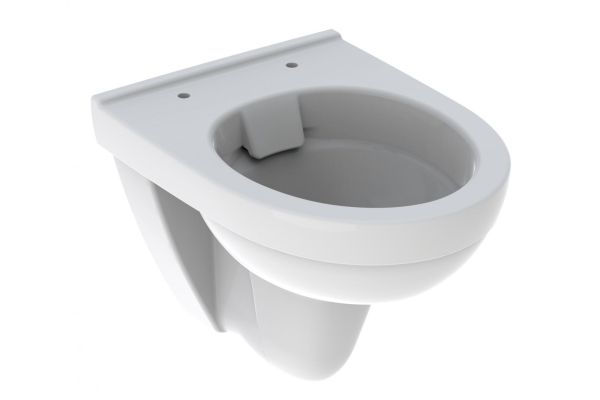 VIGOUR Wand-Tiefspül-WC clivia kompakt 48 cm, spülrandlos, weiss - Bild 1