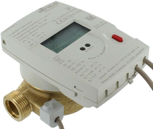 Sensus Wärmezähler PolluCom F Qp 1,5 B Kompakt - AG 3/4'' - BL 110 mm inkl. Konformitätsentgelt - Bild 1