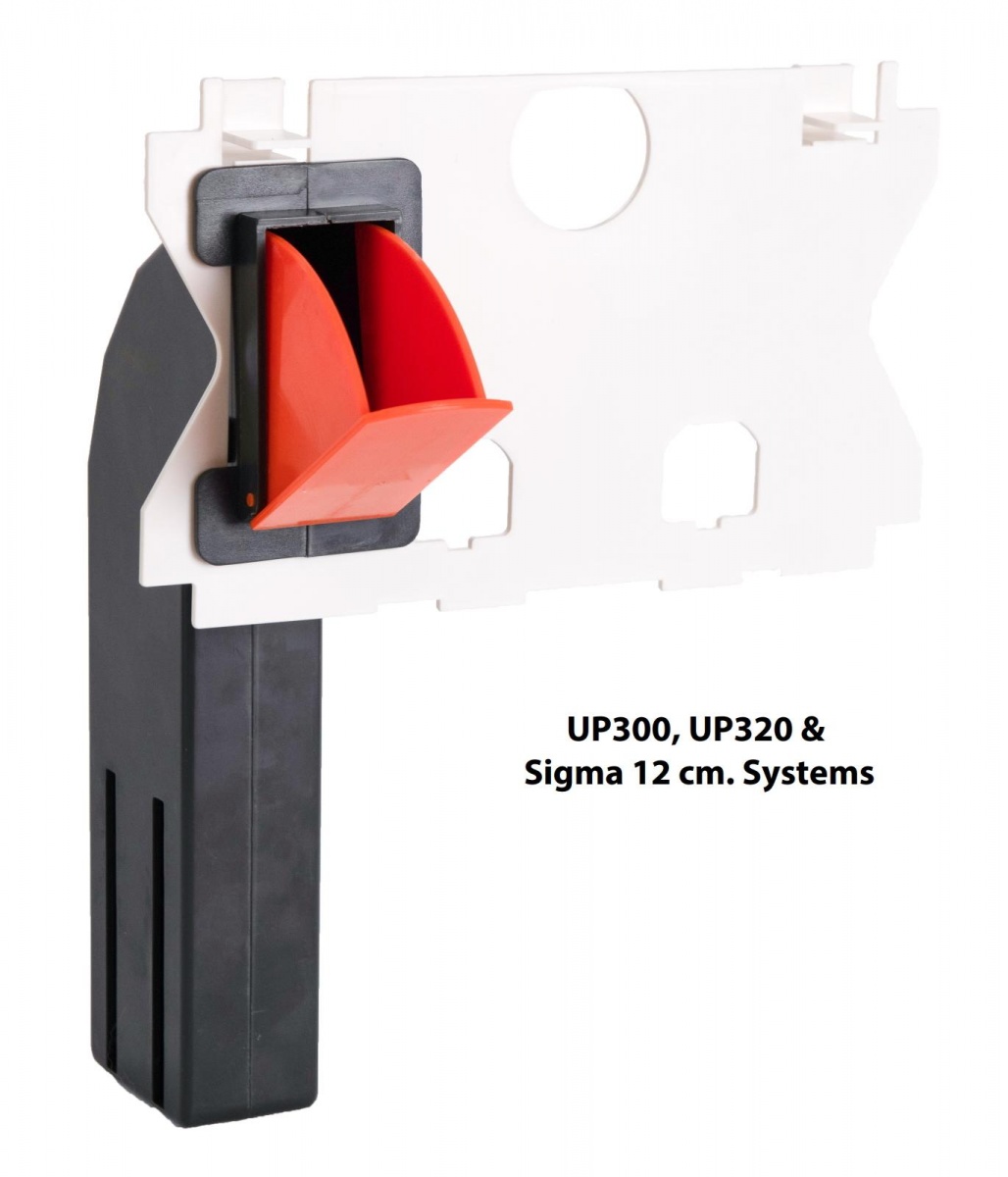 Piastra Di Comando Per Cassetta Geberit Sigma/Delta - Pulsante Arrotondato Oro Rosa - Foto 7