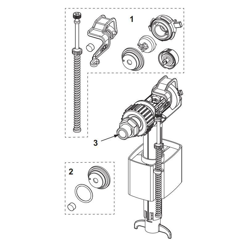 3x Dichtungsmembran Für Geberit Impuls 380/360 – LSR & PBT, Für Füllventil, Leise & Leckagefrei 3x Dichtungsmembran Für Geberit Impuls 380/360 – LSR & PBT, Für Füllventil, Leise & Leckagefrei
